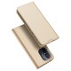 Dux Ducis Skin Pro Case For Xiaomi Redmi 11A / Poco C55 / Redmi 12C Cover Flip Card Wallet Stand Gold Dux Ducis Skin Pro Case For Xiaomi Redmi 11A / Poco C55 / Redmi 12C Cover Flip Card Wallet Stand Gold