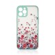 Design Case for iPhone 12 Pro flower case light blue Design Case for iPhone 12 Pro flower case light blue
