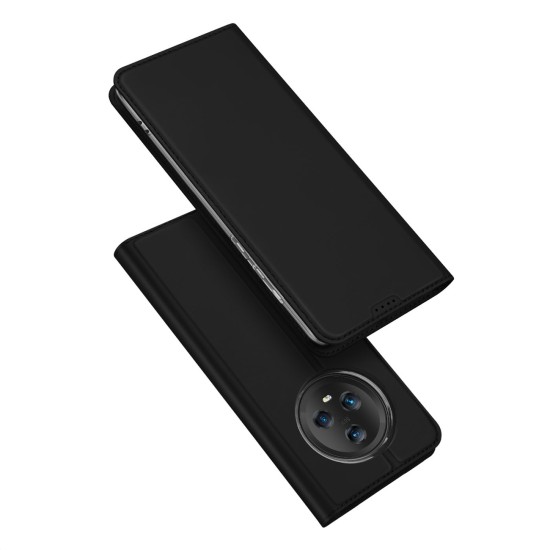 Dux Ducis Skin Pro case for Honor Magic5 flip cover card wallet stand black Dux Ducis Skin Pro case for Honor Magic5 flip cover card wallet stand black
