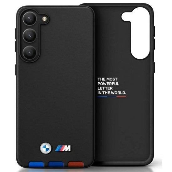 Case BMW BMHCSA5422PTDK A54 black/black Leather Stamp Tricolor Case BMW BMHCSA5422PTDK A54 black/black Leather Stamp Tricolor