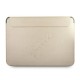 Guess Saffiano Script case for a 13" laptop - gold