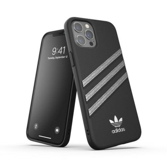 Adidas OR Molded Case Woman case for iPhone 12 Pro Max - black Adidas OR Molded Case Woman case for iPhone 12 Pro Max - black