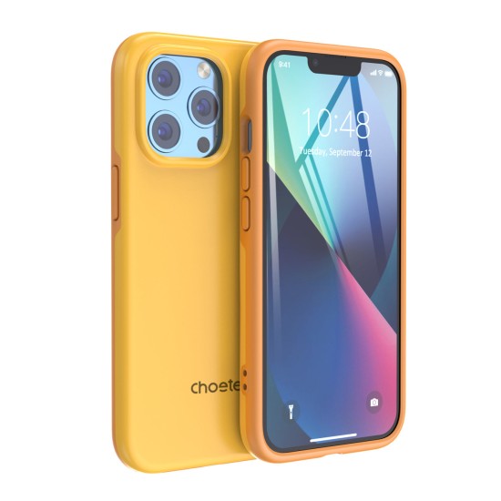 Choetech MFM Anti-drop case Made For MagSafe for iPhone 13 Pro orange (PC0113-MFM-YE) Choetech MFM Anti-drop case Made For MagSafe for iPhone 13 Pro orange (PC0113-MFM-YE)