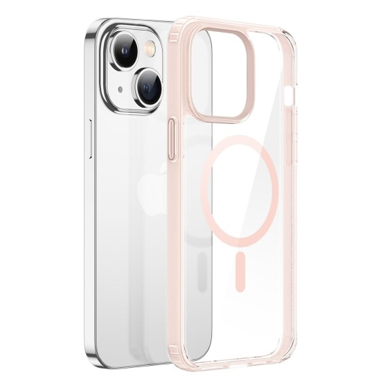 Dux Ducis Clin2 case for iPhone 14 Plus magnetic MagSafe cover pink Dux Ducis Clin2 case for iPhone 14 Plus magnetic MagSafe cover pink