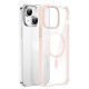 Dux Ducis Clin2 case for iPhone 14 Plus magnetic MagSafe cover pink Dux Ducis Clin2 case for iPhone 14 Plus magnetic MagSafe cover pink