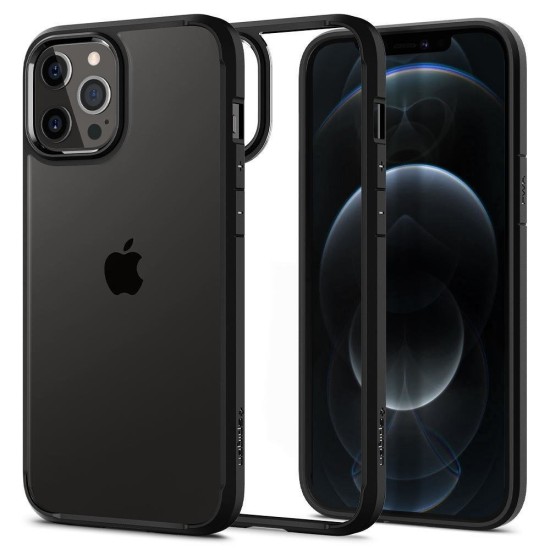 Spigen Ultra Hybrid Case for iPhone 12 / iPhone 12 Pro - Matte Black Spigen Ultra Hybrid Case for iPhone 12 / iPhone 12 Pro - Matte Black