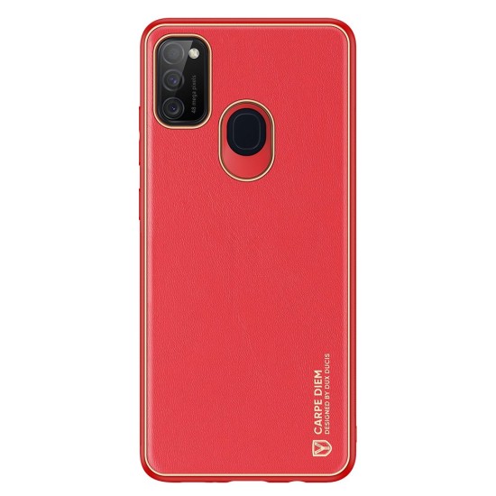 Dux Ducis Yolo elegant case made of soft TPU and PU leather for Samsung Galaxy M30s red Dux Ducis Yolo elegant case made of soft TPU and PU leather for Samsung Galaxy M30s red