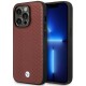 Case BMW BMHMP14X22RFGR iPhone 14 Pro Max 6.7" Burgundy/burgundy Leather Diamond Pattern MagSafe Case BMW BMHMP14X22RFGR iPhone 14 Pro Max 6.7" Burgundy/burgundy Leather Diamond Pattern MagSafe