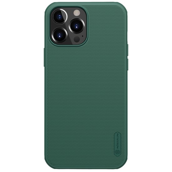 Nillkin Super Frosted Shield Pro Case durable for iPhone 13 Pro Max green