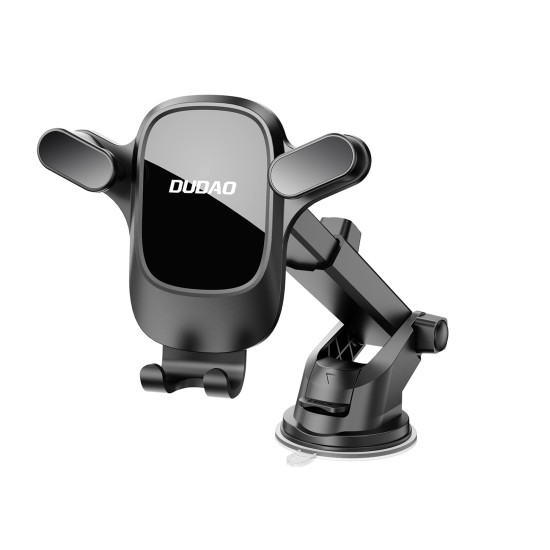 Car phone holder for Dudao F5Pro cockpit - black Car phone holder for Dudao F5Pro cockpit - black