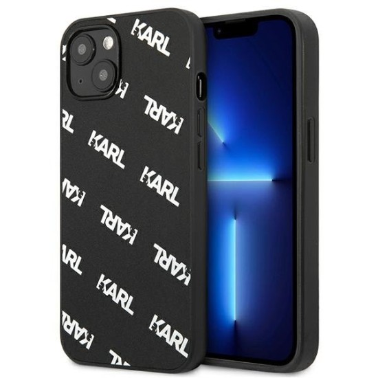 Karl Lagerfeld Allover Case for iPhone 13 mini - Black Karl Lagerfeld Allover Case for iPhone 13 mini - Black