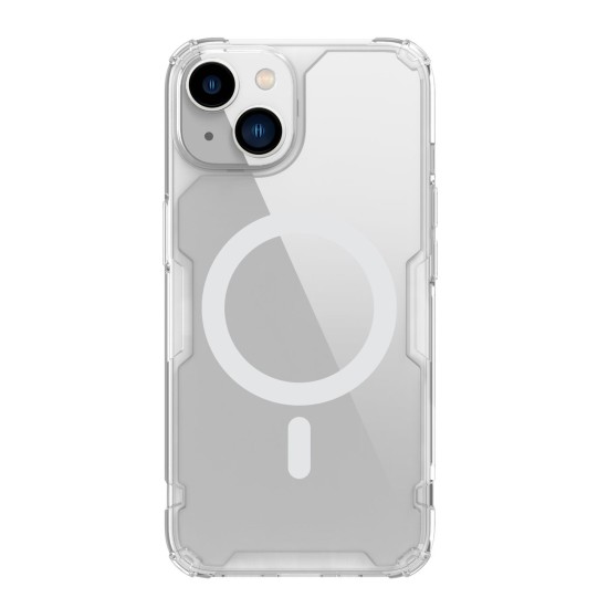 Nillkin Nature Pro Magnetic Case for iPhone 14 Plus, magnetic MagSafe cover, transparent Nillkin Nature Pro Magnetic Case for iPhone 14 Plus, magnetic MagSafe cover, transparent