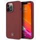 Mercedes Silicone Line Case for iPhone 13 Pro Max - Red Mercedes Silicone Line Case for iPhone 13 Pro Max - Red