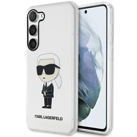 Karl Lagerfeld KLHCS23MHNIKTCT S23+ S916 transparent hardcase Ikonik Karl Lagerfeld Karl Lagerfeld KLHCS23MHNIKTCT S23+ S916 transparent hardcase Ikonik Karl Lagerfeld
