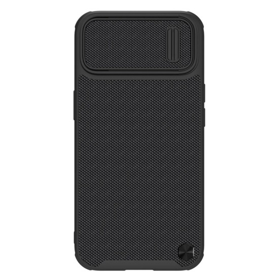 Nillkin Textured S Case for iPhone 14, armored cover with camera cover, black Nillkin Textured S Case for iPhone 14, armored cover with camera cover, black