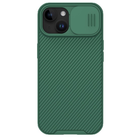 Nillkin CamShield Pro Magnetic Case for iPhone 15 Plus with Camera Protector - Green Nillkin CamShield Pro Magnetic Case for iPhone 15 Plus with Camera Protector - Green