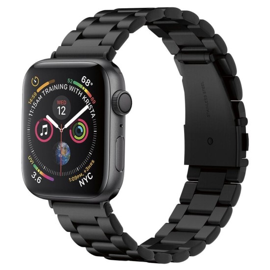 Spigen MODERN FIT BAND Apple Watch 4 / 5 / 6 / 7 / 8 / SE / ULTRA (42 / 44 / 45 / 49 MM) BLACK Spigen MODERN FIT BAND Apple Watch 4 / 5 / 6 / 7 / 8 / SE / ULTRA (42 / 44 / 45 / 49 MM) BLACK