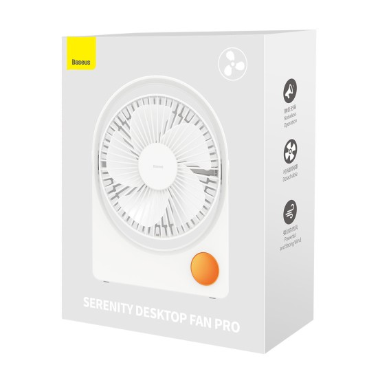 Baseus Serenity fan desk fan Fan Pro white (ACJX000002)