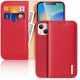 Dux Ducis Hivo Leather Flip Cover Genuine Leather Wallet for Cards and Documents iPhone 14 Plus Red Dux Ducis Hivo Leather Flip Cover Genuine Leather Wallet for Cards and Documents iPhone 14 Plus Red