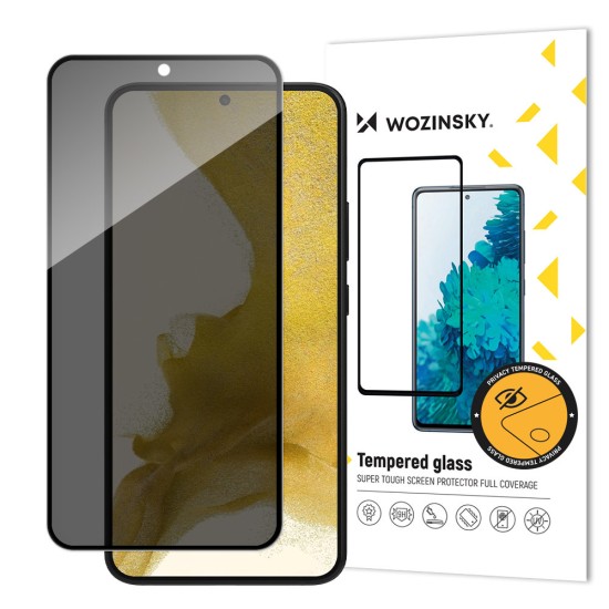 Wozinsky Privacy Glass Samsung Galaxy S23+ tempered glass with Anti Spy privacy filter Wozinsky Privacy Glass Samsung Galaxy S23+ tempered glass with Anti Spy privacy filter