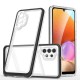 Clear 3in1 Case for Samsung Galaxy A32 5G Frame Gel Cover Black Clear 3in1 Case for Samsung Galaxy A32 5G Frame Gel Cover Black