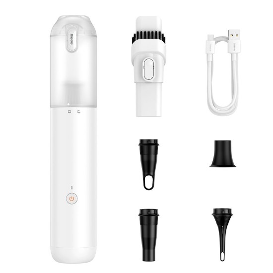 Baseus A3 Lite Cordless Car Vacuum Cleaner Compressor Blower 100W 12000 Pa White (VCAQ050002) Baseus A3 Lite Cordless Car Vacuum Cleaner Compressor Blower 100W 12000 Pa White (VCAQ050002)