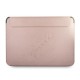 Guess Saffiano Script cover for a 13" laptop - pink Guess Saffiano Script cover for a 13" laptop - pink