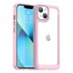 Outer Space Case iPhone 14 Plus hard cover with a gel frame pink Outer Space Case iPhone 14 Plus hard cover with a gel frame pink