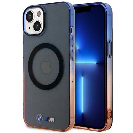 Case BMW BMHMP14SHTGE iPhone 14 6.1" grey/grey hardcase Gradient Bumper MagSafe Case BMW BMHMP14SHTGE iPhone 14 6.1" grey/grey hardcase Gradient Bumper MagSafe