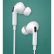 WK EARPHONE 3.5MM MINI JACK WHITE Y31 WK EARPHONE 3.5MM MINI JACK WHITE Y31