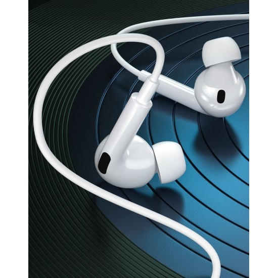WK EARPHONE 3.5MM MINI JACK WHITE Y31 WK EARPHONE 3.5MM MINI JACK WHITE Y31