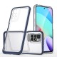 Clear 3in1 Case for Xiaomi Redmi 10 Frame Gel Cover Blue Clear 3in1 Case for Xiaomi Redmi 10 Frame Gel Cover Blue
