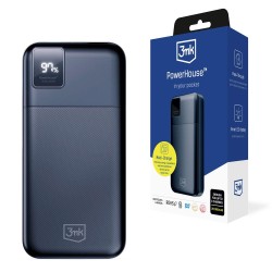 Powerbank 3mk PowerHouse 20000 mAh 2x USB-A 1x USB-C - black