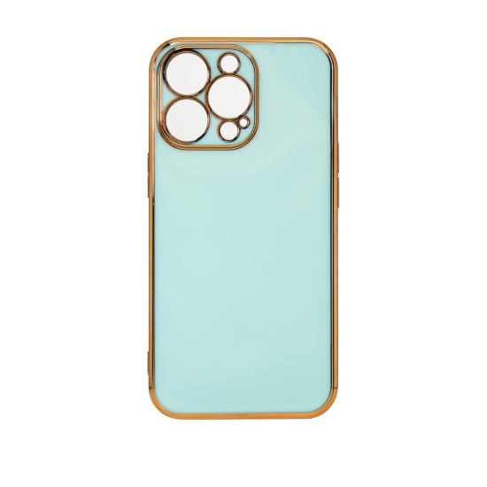 Lighting Color Case for Xiaomi Redmi Note 11 gel cover with gold frame mint Lighting Color Case for Xiaomi Redmi Note 11 gel cover with gold frame mint