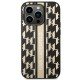 Karl Lagerfeld KLHCP14XPGKLSKW iPhone 14 Pro Max 6,7 "hardcase brown / brown Monogram Stripe