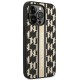 Karl Lagerfeld KLHCP14XPGKLSKW iPhone 14 Pro Max 6,7 "hardcase brown / brown Monogram Stripe