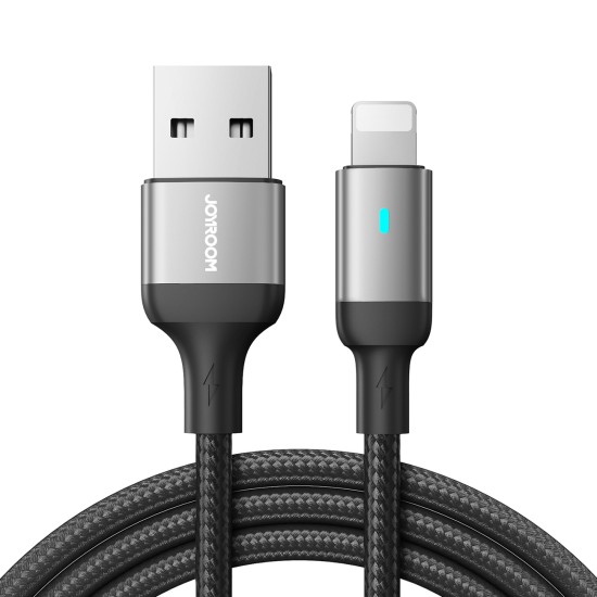 Joyroom Extraordinary Series A10 USB-A / Lightning 2.4A Cable 1.2 m - Black Joyroom Extraordinary Series A10 USB-A / Lightning 2.4A Cable 1.2 m - Black