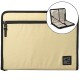 Ringke Smart Zip Pouch for a laptop up to 13" with a stand - beige Ringke Smart Zip Pouch for a laptop up to 13" with a stand - beige