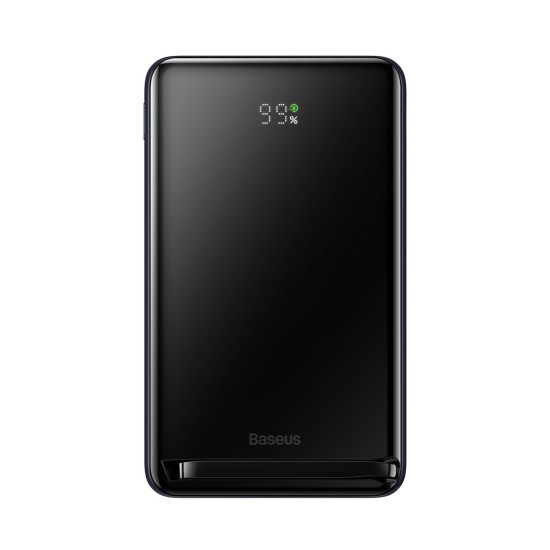 Baseus Magnetic Bracket power bank with wireless charging MagSafe 10000mAh 20W navy blue (PPCX000003) + USB Type C cable Baseus Xiaobai Series 60W 0.5m Baseus Magnetic Bracket power bank with wireless charging MagSafe 10000mAh 20W navy blue (PPCX000003) + USB Type C cable Baseus Xiaobai Series 60W 0.5m
