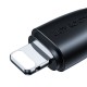 Joyroom Surpass Series A11 USB-A / Lightning 2.4A Cable 1.2 m - Black Joyroom Surpass Series A11 USB-A / Lightning 2.4A Cable 1.2 m - Black