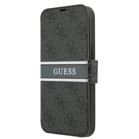 Guess GUBKP13M4GDGR iPhone 13 6.1" grey/grey book 4G Stripe
