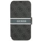 Guess GUBKP13M4GDGR iPhone 13 6.1" grey/grey book 4G Stripe