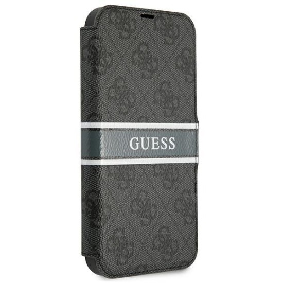 Guess GUBKP13M4GDGR iPhone 13 6.1" grey/grey book 4G Stripe