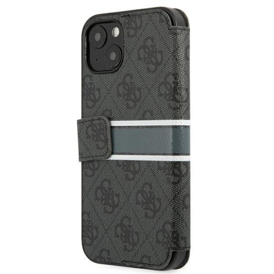 Guess GUBKP13M4GDGR iPhone 13 6.1" grey/grey book 4G Stripe