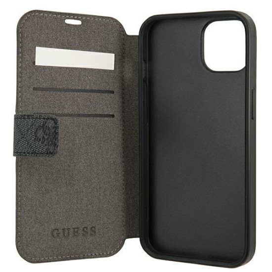 Guess GUBKP13M4GDGR iPhone 13 6.1" grey/grey book 4G Stripe
