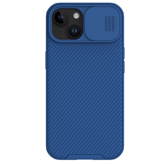 Nillkin CamShield Pro Magnetic Case for iPhone 15 Plus with Camera Protector - Blue Nillkin CamShield Pro Magnetic Case for iPhone 15 Plus with Camera Protector - Blue