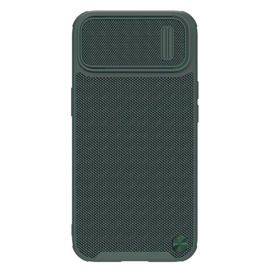Nillkin Textured S Case iPhone 14 Pro Max armored cover with camera cover dark green
