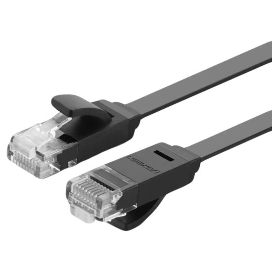 Ugreen Flat Cable Internet Network Cable Ethernet Patchcord RJ45 Cat 6 UTP 1000Mbps 1m Black Ugreen Flat Cable Internet Network Cable Ethernet Patchcord RJ45 Cat 6 UTP 1000Mbps 1m Black