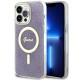 Guess GUHMP14XH4STU iPhone 14 Pro Max 6.7" purple/purple hardcase 4G MagSafe Guess GUHMP14XH4STU iPhone 14 Pro Max 6.7" purple/purple hardcase 4G MagSafe