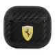 Ferrari FESA3CABK AirPods 3 cover black/black On Track PU Carbon Ferrari FESA3CABK AirPods 3 cover black/black On Track PU Carbon